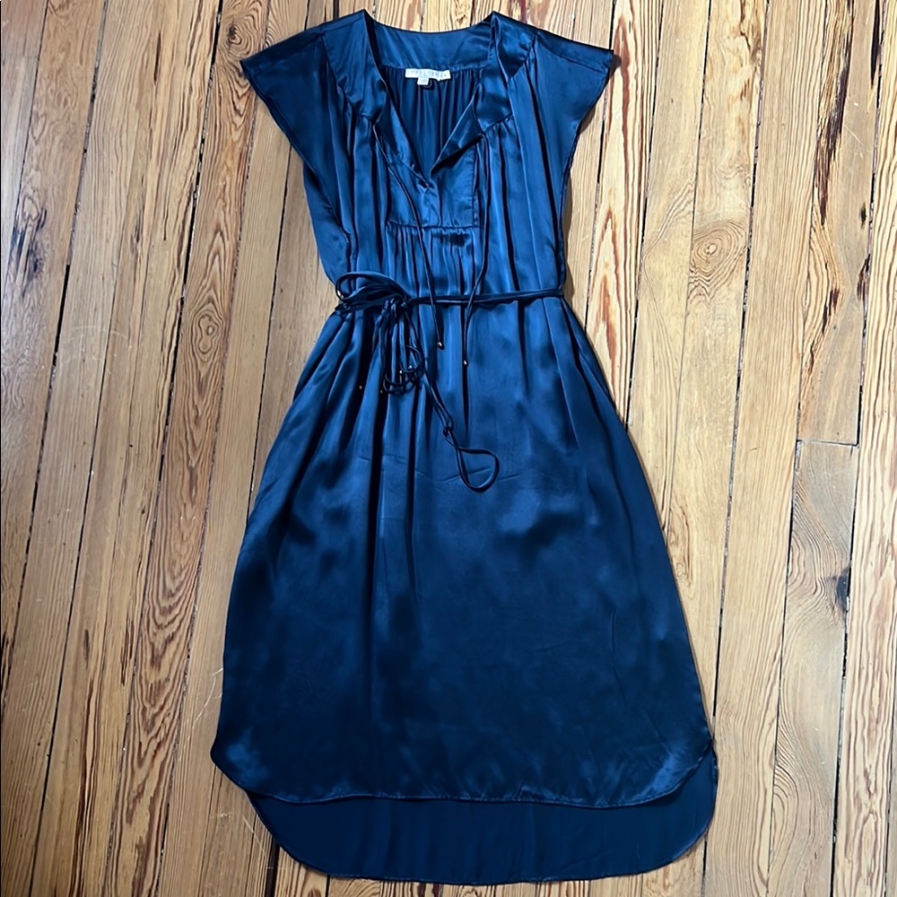 Calypso St. Barth Navy Midi Dress